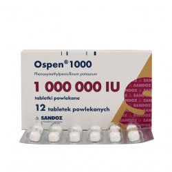 Оспен (Феноксиметилпенициллин) табл. 1млн. МЕ №12 в Нижнекамске и области фото