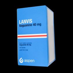 Ланвис (Тиогуанин) таблетки 40мг 25шт в Нижнекамске и области фото