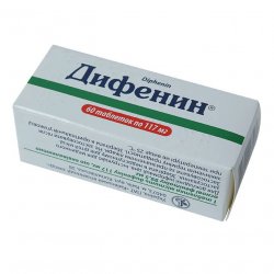 Дифенин (Фенитоин) таблетки 117мг №60 в Нижнекамске и области фото