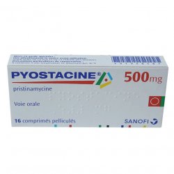 Пиостацин (Пристинамицин) таблетки 500мг №16 в Нижнекамске и области фото